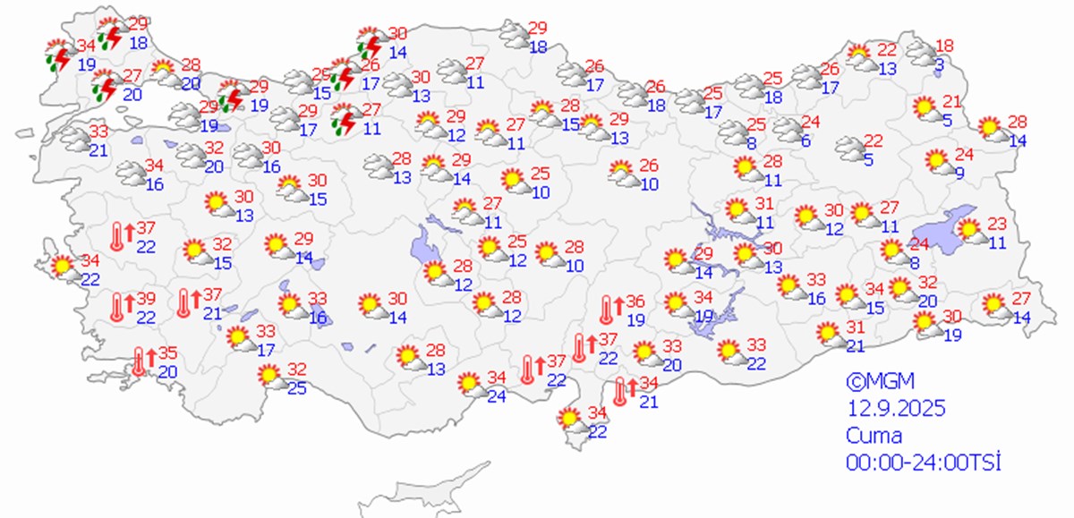Meteoroloji yeni haftalık raporunu yayımladı: İstanbul dahil yağmur geliyor - görsel 5