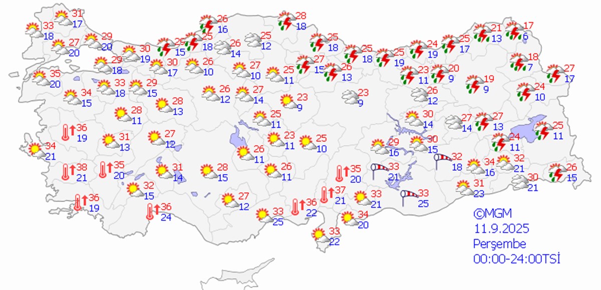 Meteoroloji yeni haftalık raporunu yayımladı: İstanbul dahil yağmur geliyor - görsel 4