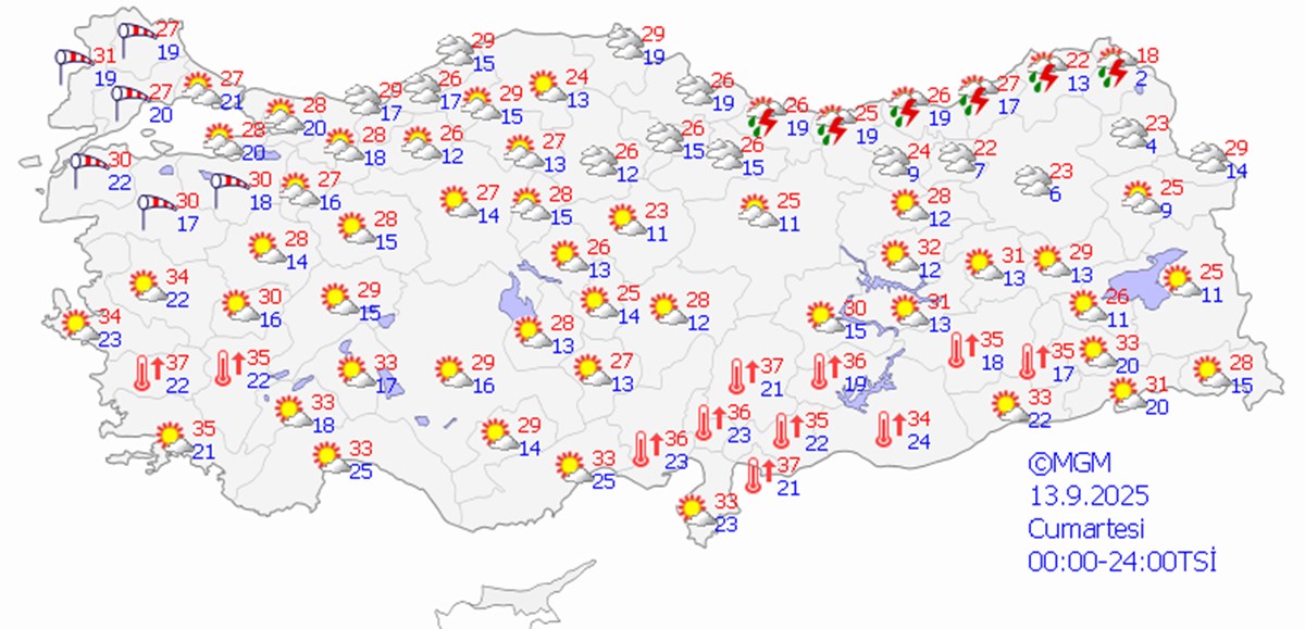 Meteoroloji yeni haftalık raporunu yayımladı: İstanbul dahil yağmur geliyor - görsel 6