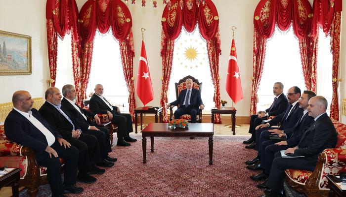 Türkiye'den Gazze diplomasisi: Erdoğan, Hamas yetkilisi İsmail Haniye ile görüştü!