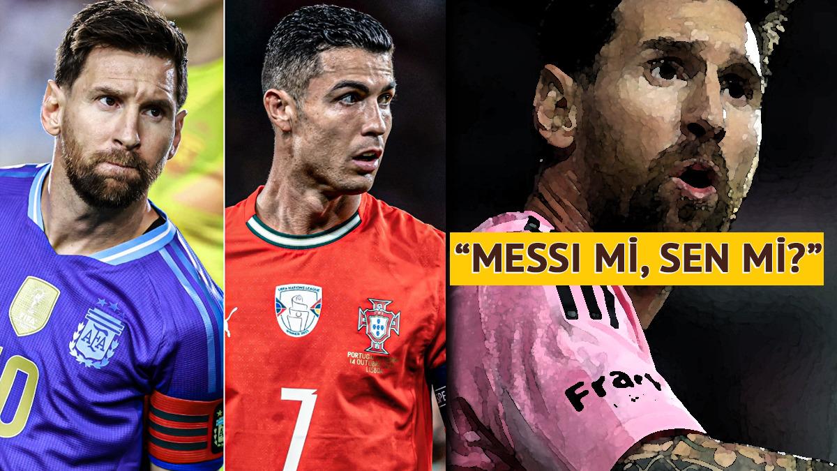 "Messi mi daha iyi sen mi?" Cristiano Ronaldo yıllardır beklenen soruya ilk kez cevap verdi!