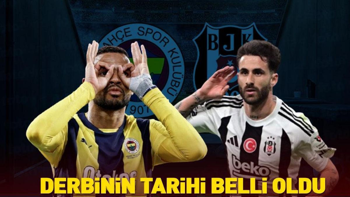 SON DAKİKA... Fenerbahçe-Beşiktaş derbisinin tarihi belli oldu!