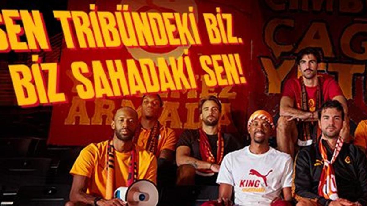 Son Dakika Spor Haberi | Galatasaray: Sen tribündeki biz, biz sahadaki sen
