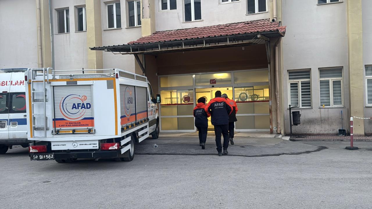 Bir SIVAS Hastanesinde Karbon Filtresi Patlandı