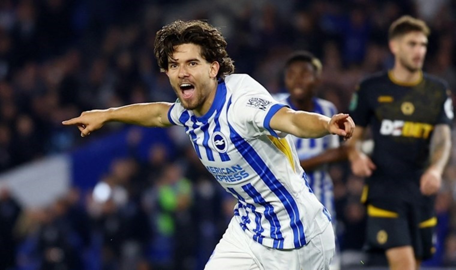 Ferdi Kadıoğlu'nun Brighton'daki ilk golü!