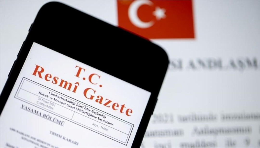 Resmi Gazete'de bugün (9 Nisan 2025 Resmi Gazete kararları)