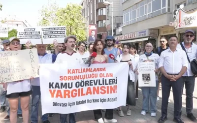 Dilovası için Adalet Nöbeti… 'Katliamın sorumluları ortaya çıkarılsın'