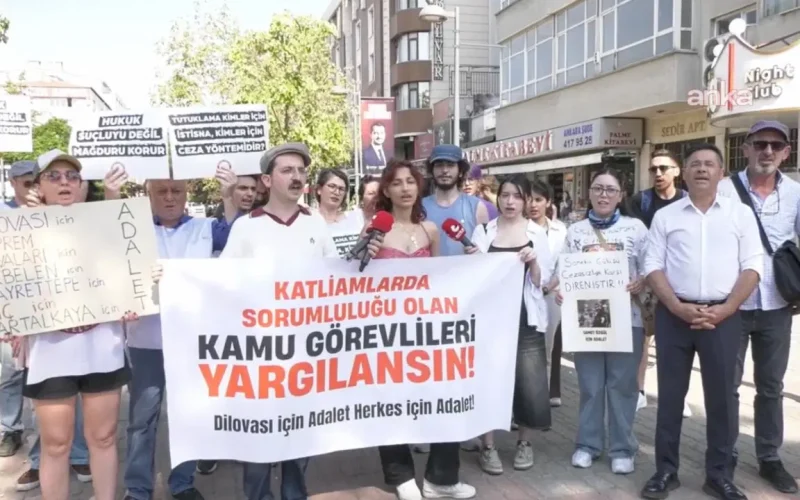 Dilovası için Adalet Nöbeti… 'Katliamın sorumluları ortaya çıkarılsın'