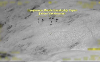Hakkari'de İHA destekli operasyon. 253 kilo esrar ele geçirildi