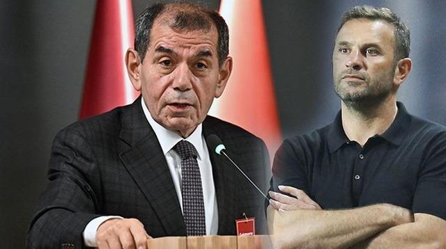 Galatasaray'da ortalık karıştı! Dursun Özbek'ten Okan Buruk'a sitem