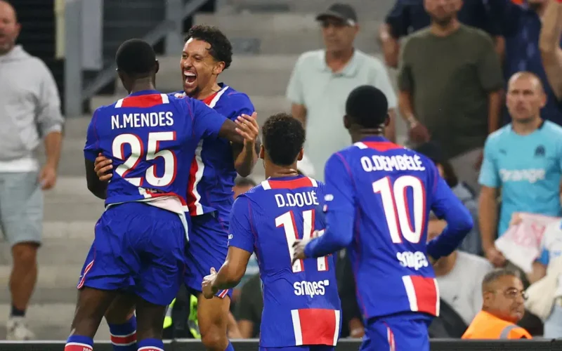 PSG, Marsilya Deplasmanında Zaferle Ayrıldı