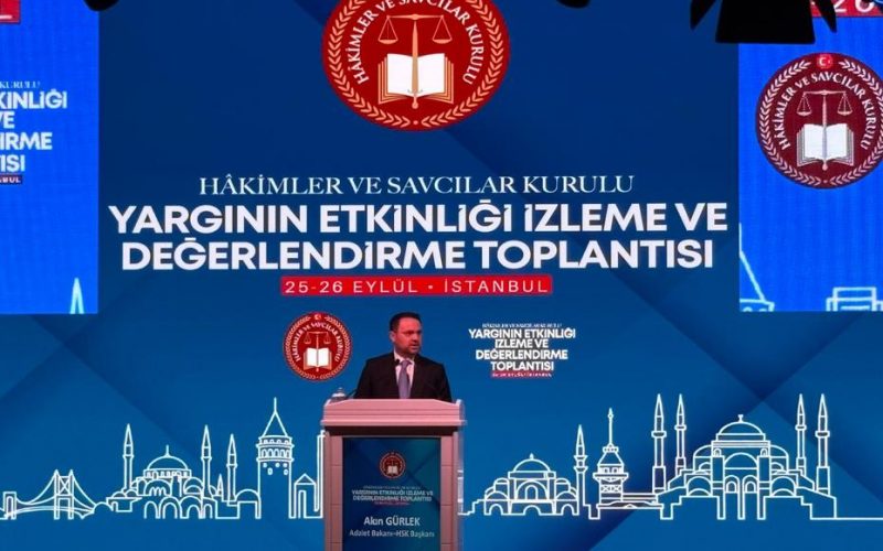 Gürlek: Türkiye'nin yargı alanında yoğun ve zorlu bir dönem yaşıyor
